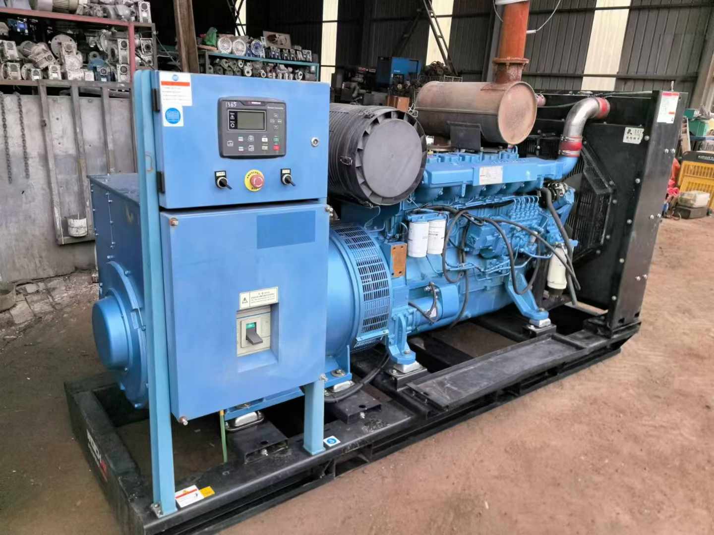 调兵山500kW 柴油发电机组可带动设备功率的计算公式是什么？